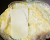Foto del paso 4 de la receta: Tortilla con espinacas, queso y pollo