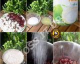 A picture of step 1 of Coconut Grapes Cooler.