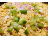 A picture of step 5 of Masala Maggie with Bell Pepper 🫑.