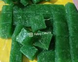 Foto langkah ke 4 dari resep Kicak Singkong Pandan.