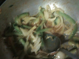 Espaguetis con vegetales