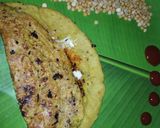 चिज़ी चना दाल चीला (Cheese chana dal cheela recipe in hindi) रेसिपी चरण 9 फोटो