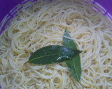 Foto del paso 3 de la receta: Espaguetis con atún y chocolate
