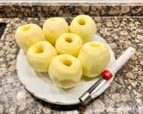 Foto del paso 2 de la receta: Pastel de manzana con crema pastelera