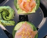 Une image de l'étape 7 de Pancakes aux épinards façon Burger.