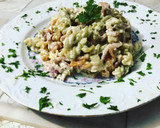 Foto del paso 5 de la receta: Espirales de verduras en falsa carbonara y Frankfurt