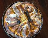 A picture of step 4 of California Farm Plum Pizza.