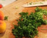 A picture of step 2 of 5-Ingredient Peach Parsley Celery Salad (Fat-Free).