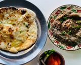 รูปขั้นตอนการทำที่ 4 ของ Aubergine Hummus(Black sesame Tahini) and Garlic Butter Naan🫓🧆ฮัมมุสมะเขือม่วงกับแป้งนานเนยกระเทียม🧄🧈🍆