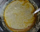 A picture of step 2 of Bhapa chingri.
