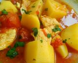Foto del paso 3 de la receta: Pollo con papas a la olla