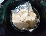 A picture of step 9 of Carrot pudding empanada.