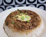 Foto langkah ke 4 dari resep Nasi Tim Ayam.