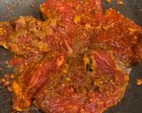 A picture of step 3 of Beef Jerky (thịt bò khô).