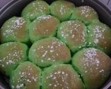 Foto langkah ke 17 dari resep Roti Sobek Pandan tanpa ulen tanpa mixer.