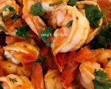 Hình bước làm 2 của món Tôm Sốt Cà Chua 🦐 🍅