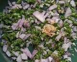 A picture of step 3 of Veg Pan Fried Momos.
