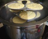 A picture of step 2 of Masala Oats Idli.