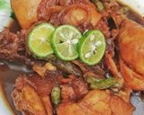 Foto langkah ke 5 dari resep Ayam Kecap Jeruk Limau.