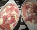 Csőben sült spárga sonkával, sajttal recept fázis 4 fotója