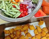 Gambar langkah 1 resipi 👩‍🍳Ayam Goreng Kacang Buncis.