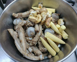 菱角大骨排骨湯(簡單料理)的食譜步驟4照片