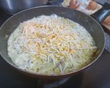 Foto del paso 8 de la receta: Calabacín relleno de col, cebolla y champiñones