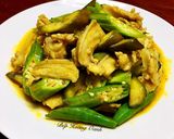 Hình bước làm 3 của món Sụn Gà Xào Bơ Sa Tế