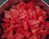 A picture of step 1 of Watermelon Juice.