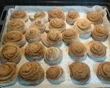 A picture of step 12 of Tahini Rolls.