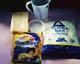 Foto langkah ke 1 dari resep Home Made Puff Pastry Sheet.