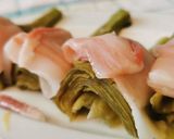 Foto del paso 3 de la receta: Alcachofas con papada ibérica curada