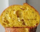 Foto langkah ke 22 dari resep Kunyit Jinten Hitam Italian Herbs Cheese Sourdough Bread.