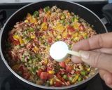 A picture of step 6 of Mexican Rice.