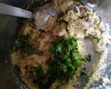A picture of step 4 of Oats Daal appe.