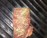Foto del paso 5 de la receta: Flap Iron Steak a la parrilla con “arroz” de coliflor