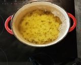 Une image de l'étape 5 de Farfalles bacon champignons sauce camembert.