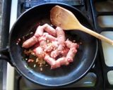 Foto del paso 2 de la receta: Largo camino verde 🌱 con salchicha parrillera