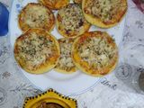 ميني بيتزا 🍕🍕🍕