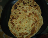 A picture of step 11 of Soft layered carrot chapati.