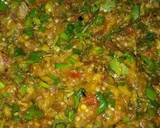 (Brinjal)Baigan ka Bharta in Green Onions recipe step 8 photo