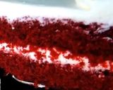 A picture of step 9 of Red velvet cake.