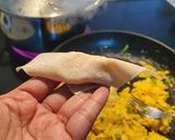 Eier und Schnittlauch Dumplings Rezeptschritt 4 Foto