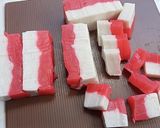 Foto langkah ke 5 dari resep Es selendang mayang merah putih.