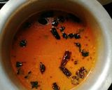 A picture of step 6 of Bhindi rasam (bendakaaya pulusu).