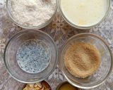 A picture of step 1 of Chia Seeds and Coconut Burfi.