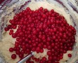 Une image de l'étape 5 de Gateau aux groseilles et au fromage frais.