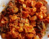 Foto langkah ke 3 dari resep Udang balado + ati ampela balado.