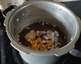 A picture of step 1 of Langar wali Dal.