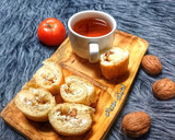 عکس مرحله 3 از دستور لقمه مدرسه (رول پنیر و گردو)